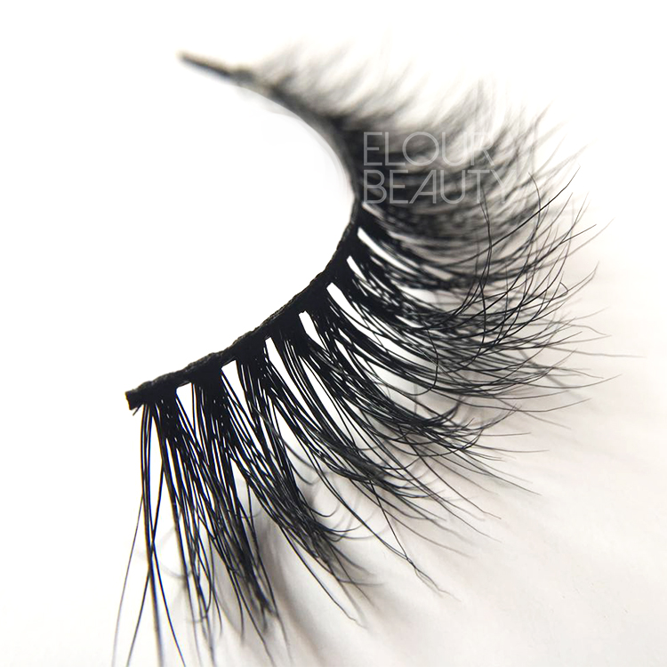 Siberian mink 3d eyelashes USA with customer brand EJ64